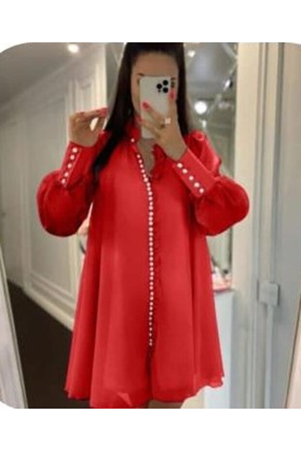 Rochie Mini Red Hazel - 1