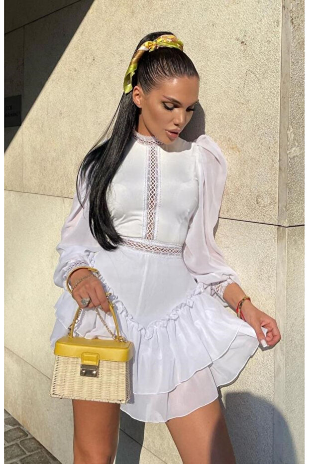 Rochie Mini White Erica - 3