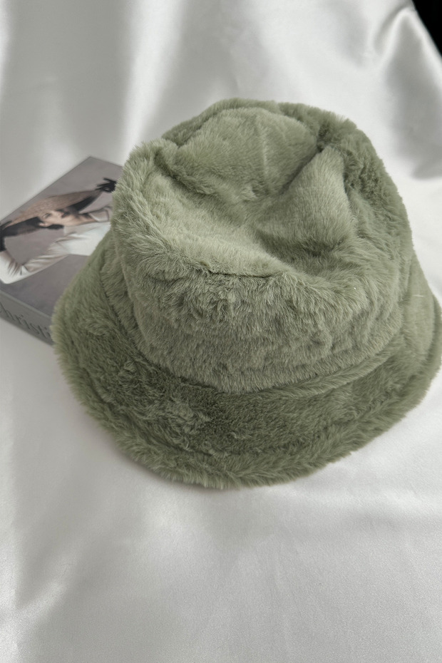 قبعة من القطيفة ذات ملمس ناعم - 4