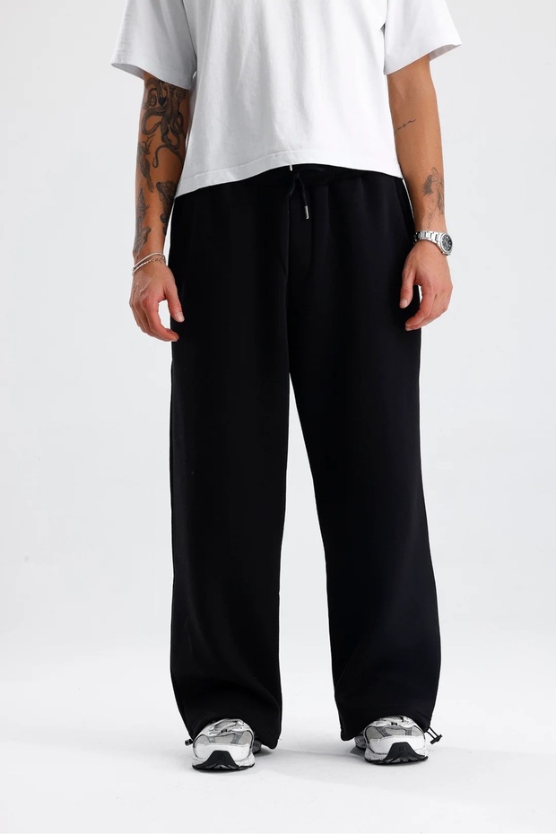 Winter Adjustable Leg Baggy Sweatpants