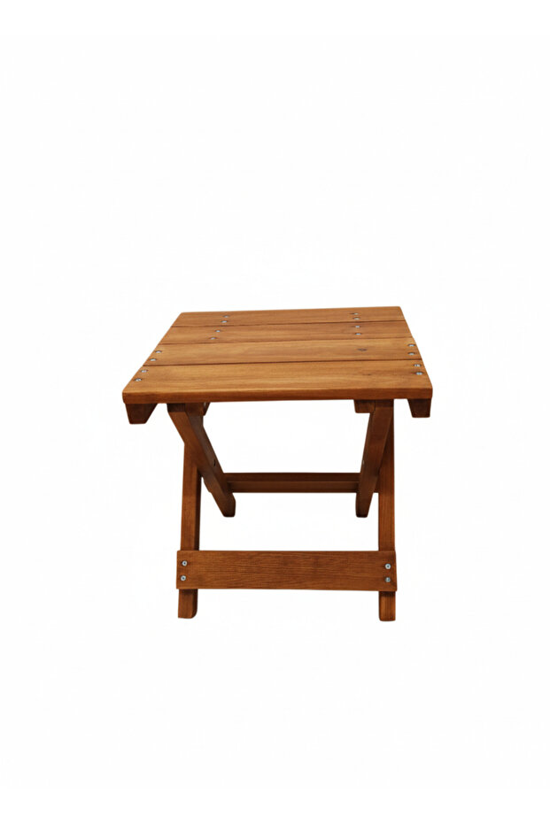 Katlanabilir Ahşap Kamp Taburesi - 4