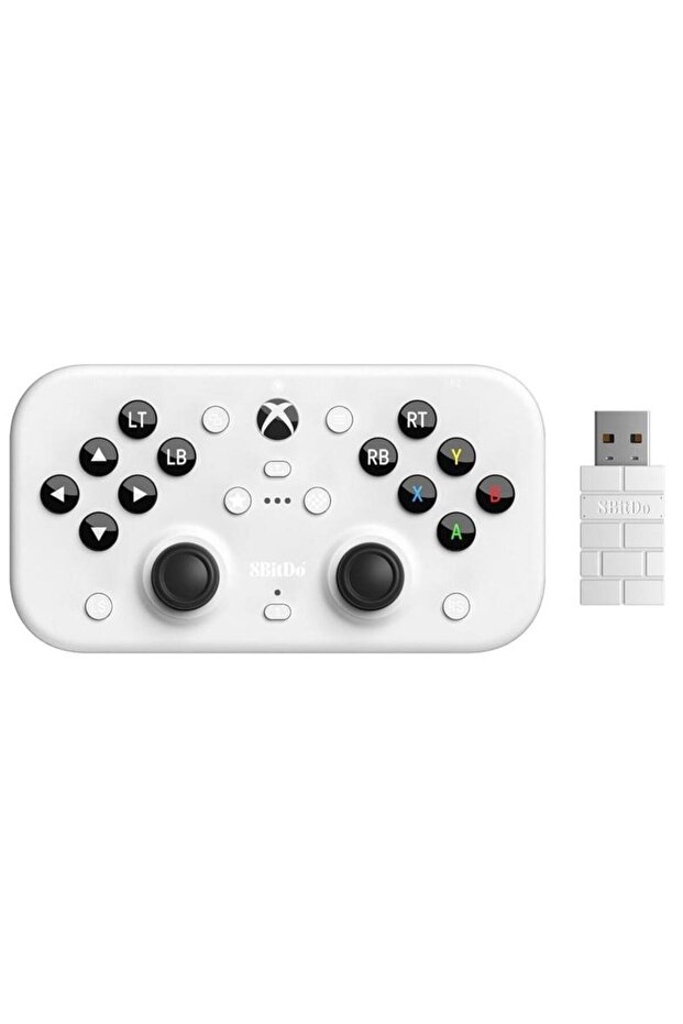 8BITDO Lite SE 2.4G Wireless Controller White - 1