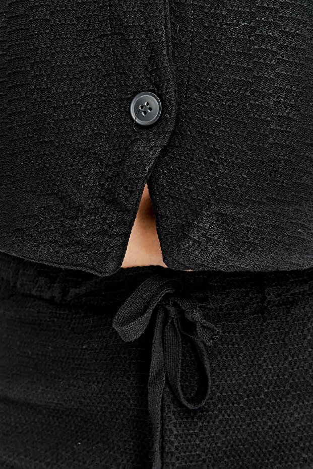 Kadın Kolsuz Triko Takım - 2