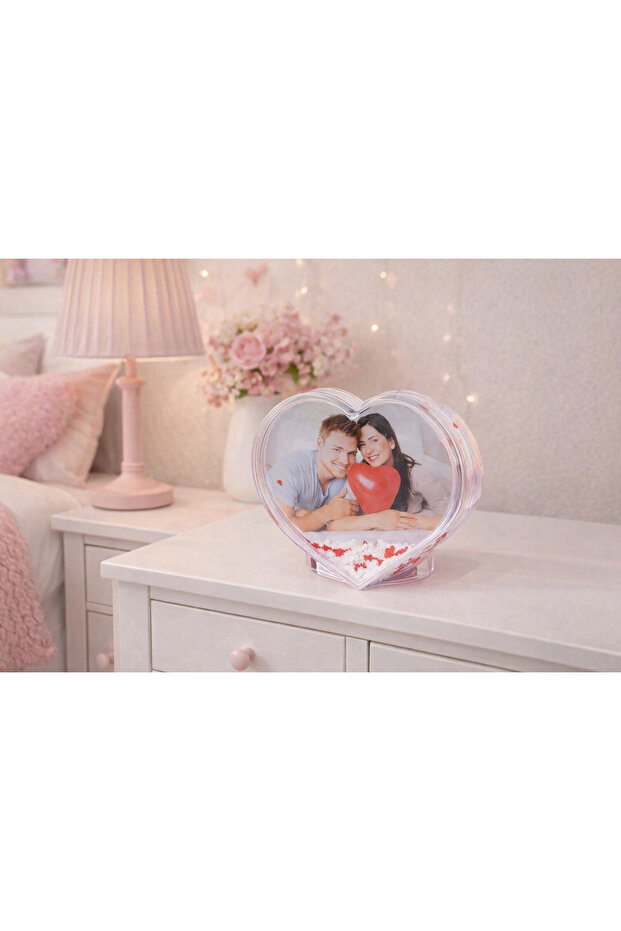 Heart Snow Globe 5021Dkk