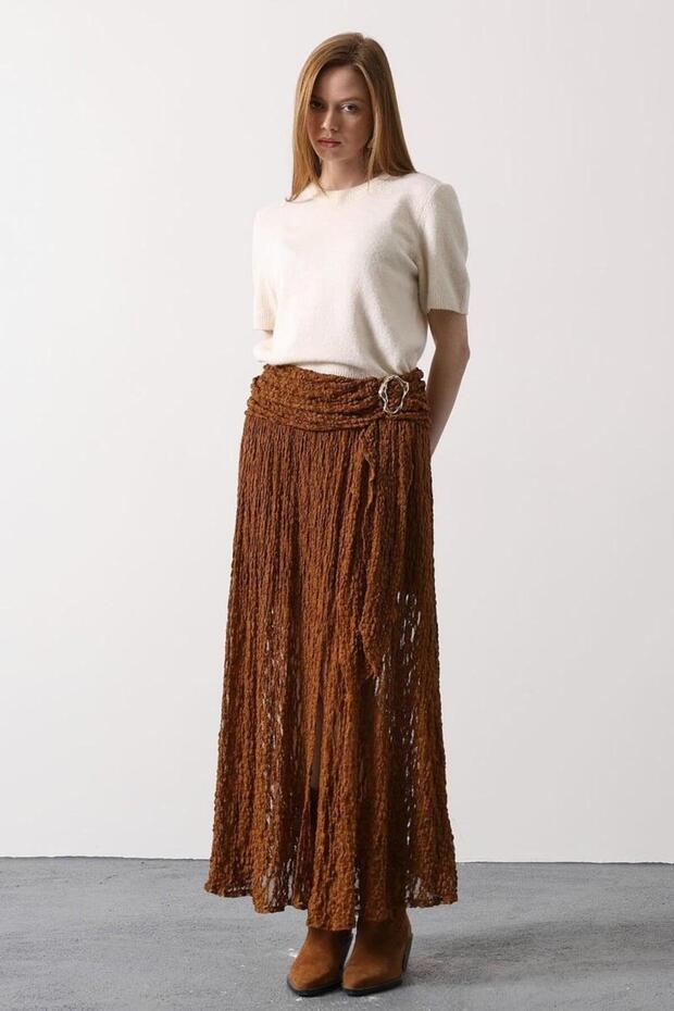 Kadın Danteli Etek - 1