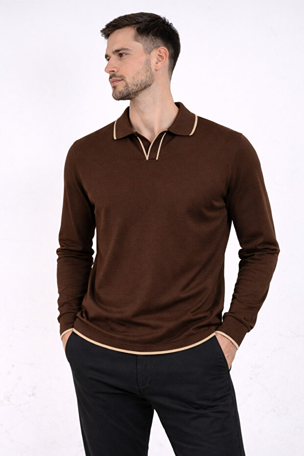 5056 POLO YAKA TRİKO - 1