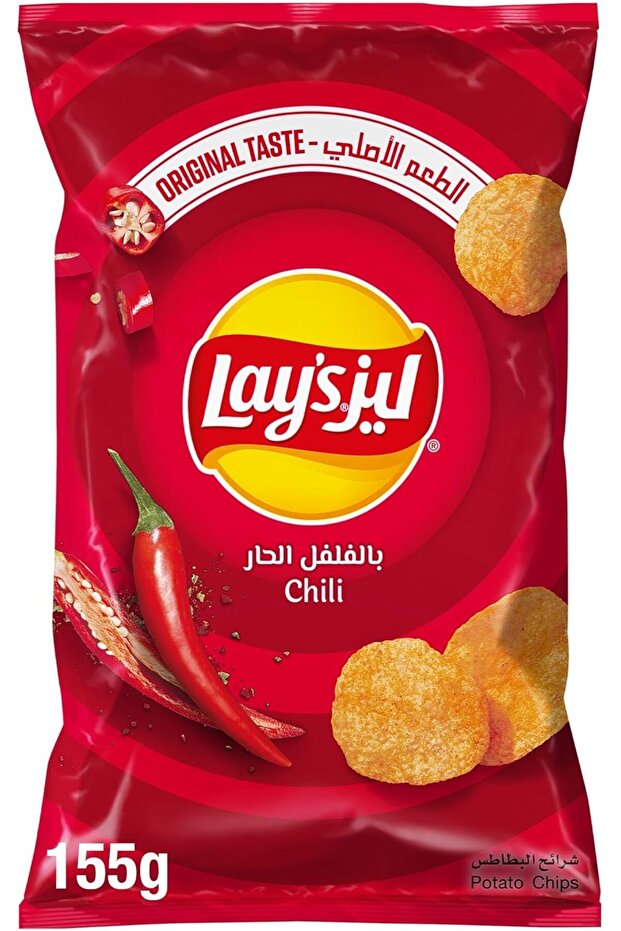 رقائق البطاطس الحارة 165 غرام - 1