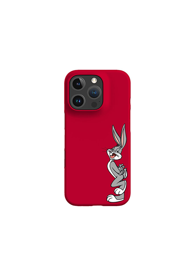 حافظة إطلاق جديدة بتصميم Buggs Bunny متوافقة مع هاتف Iphone 16 Pro Max - 1