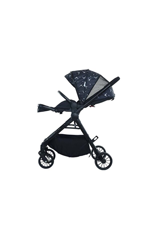 عربة أطفال فاخرة خفيفة الوزن قابلة للطي مع مقعد قابل للتعديل - 6