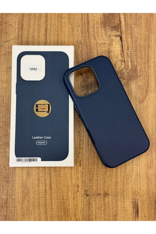 iPhone 16 Pro Compatible Animated Magsafe Featured Leather Case with Velvet Inside