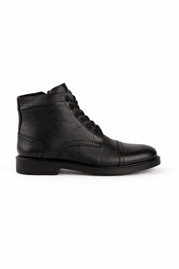 Leather Lace-Up Men's Boots Dg5041