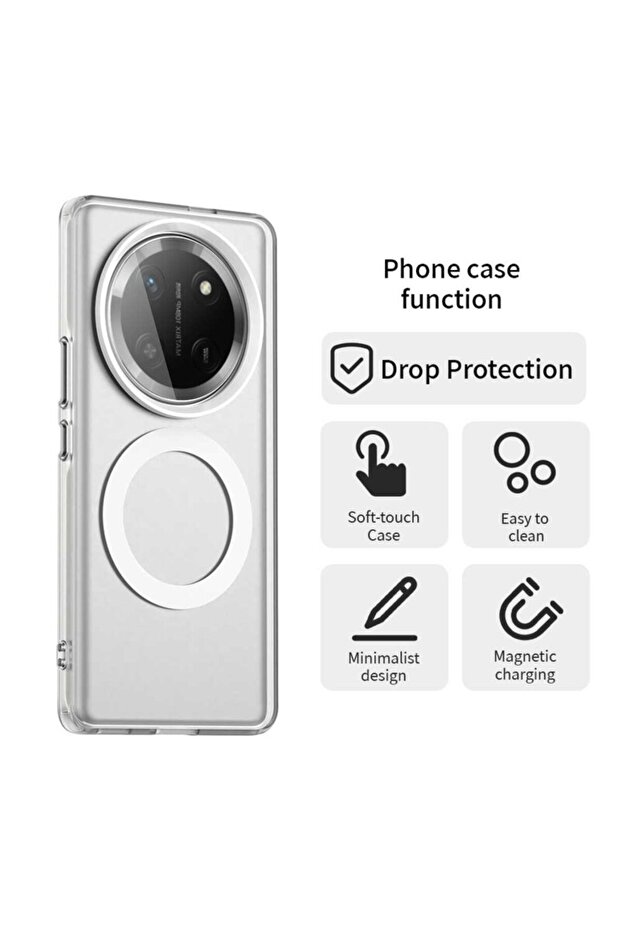 Honor Magic 7 Lite CandyCase MagSafe, λευκό - 2