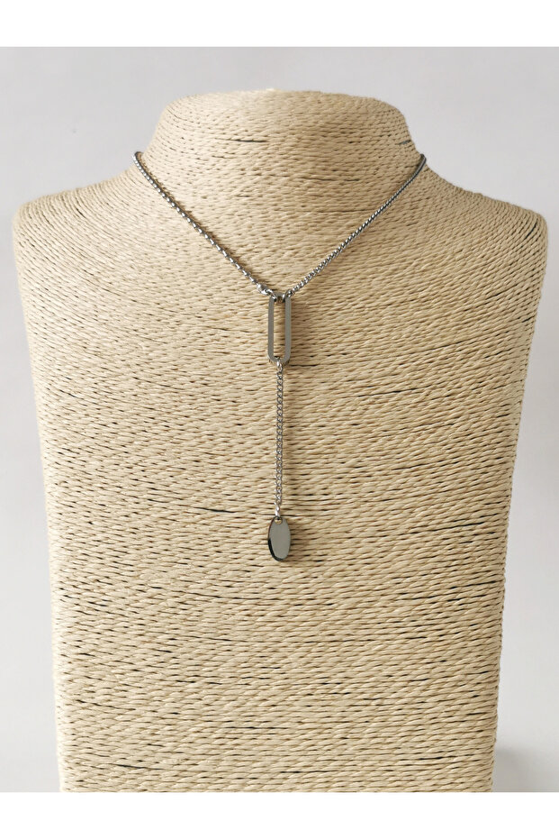 Focus Unisex Steel Chain Necklace