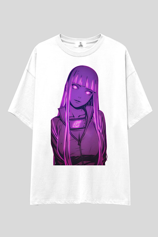Naruto Shippuden Anime Oversize T-Shirt | Unisex 100% Cotton Black & White Printed Custom Design Tee