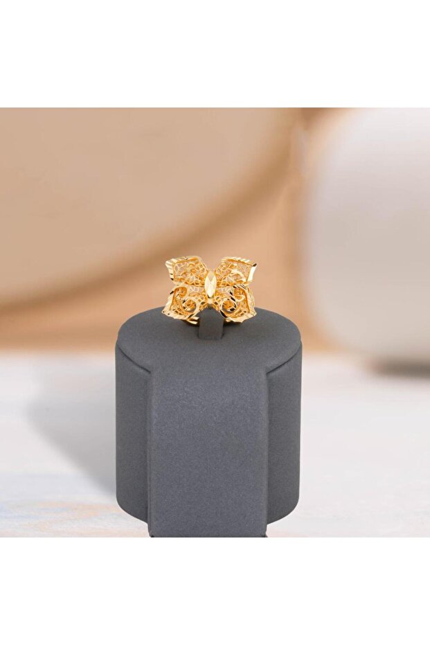 Amazon flower set, gold alternative - 5