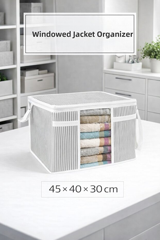 Windowed Sweater Bag Transparent Windowed Sweater Bag Windowed Bag for Sweaters
