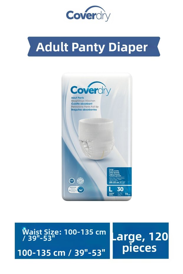 Adult Patient Diapers with Panties Large 120 Pieces