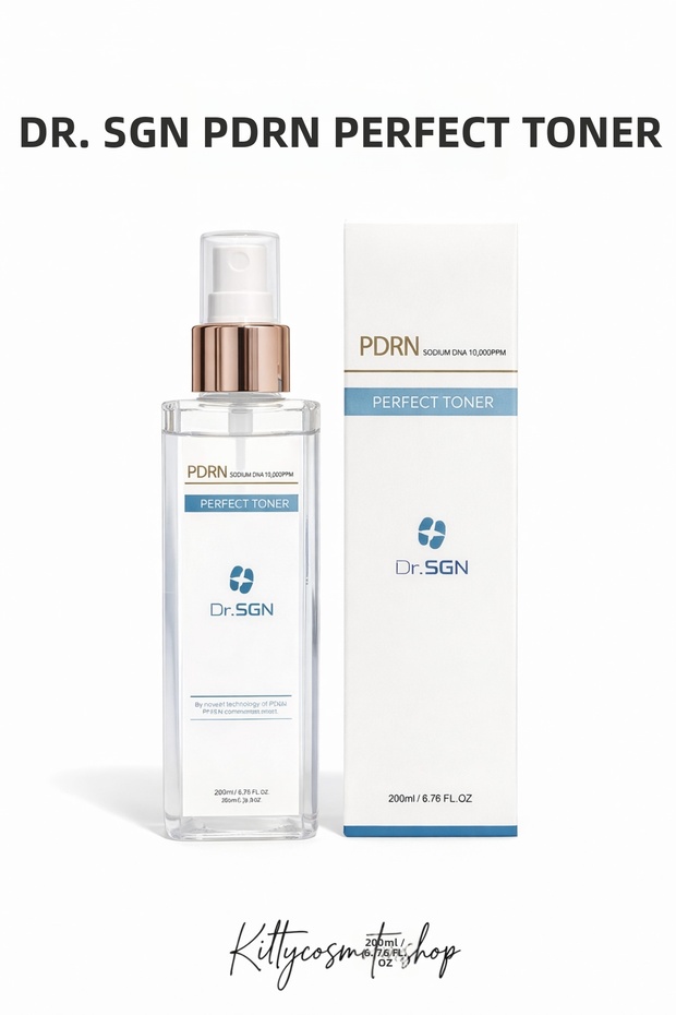 Dr.Sgn Pdrn Perfect Toner 200ml (Skin Renewing and Radiance-Providing Tonic)