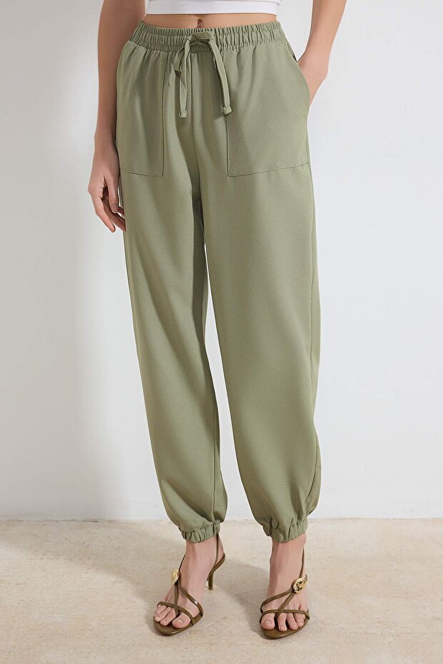 Haki Jogger Rahat Kesim Pantolon TWOSS26PL00060 - 4