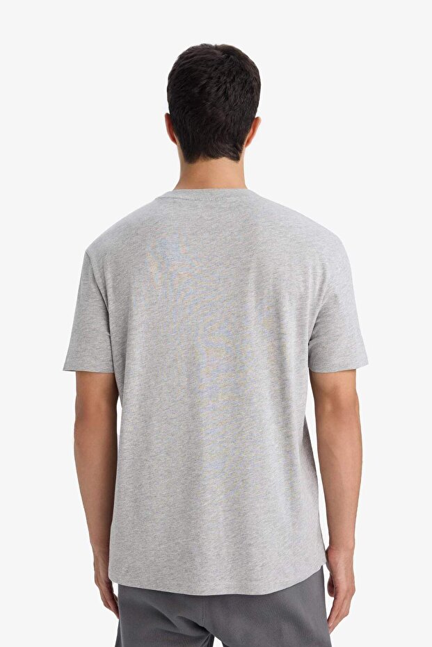 %100 Pamuk Basic Tişört V7699AZ26SP - 6