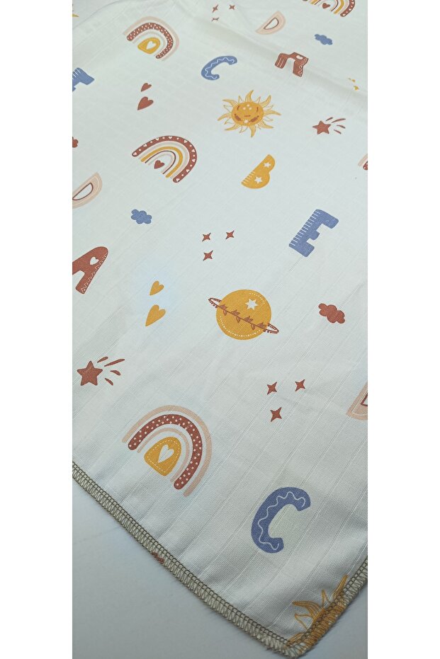 Multi-Purpose 80*90 Muslin Newborn Baby Blanket Muslin Cloth 100% Cotton