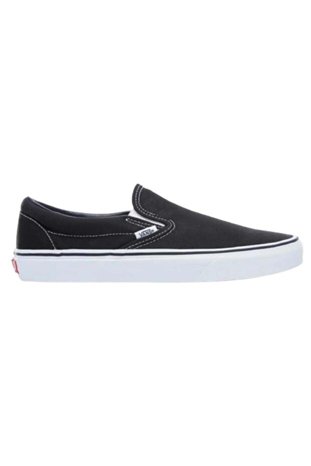 Ua Classic Slip-On Unisex Black Sneaker Shoes Vn000Eyeblk1