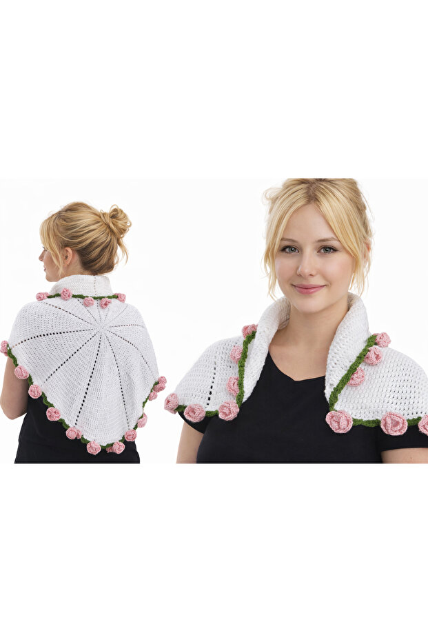 Pătură tip buchet cu trandafiri roz Megahan, Ziua Îndrăgostiților, cadou - 4