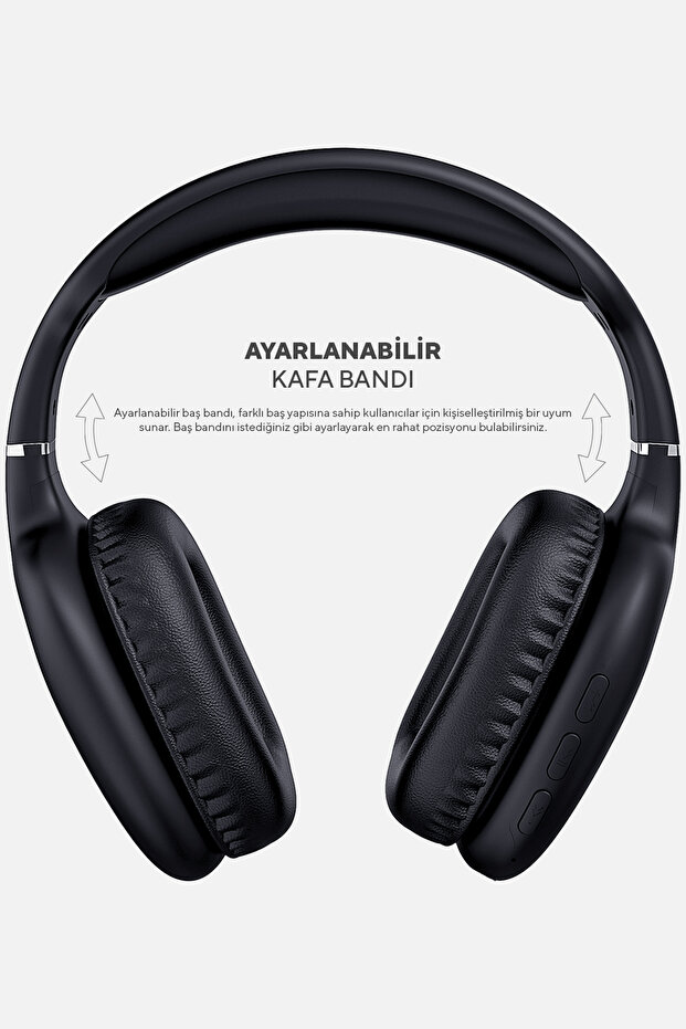 SN-BT43 Phase Siyah Bluetooth Kulaklık - 1