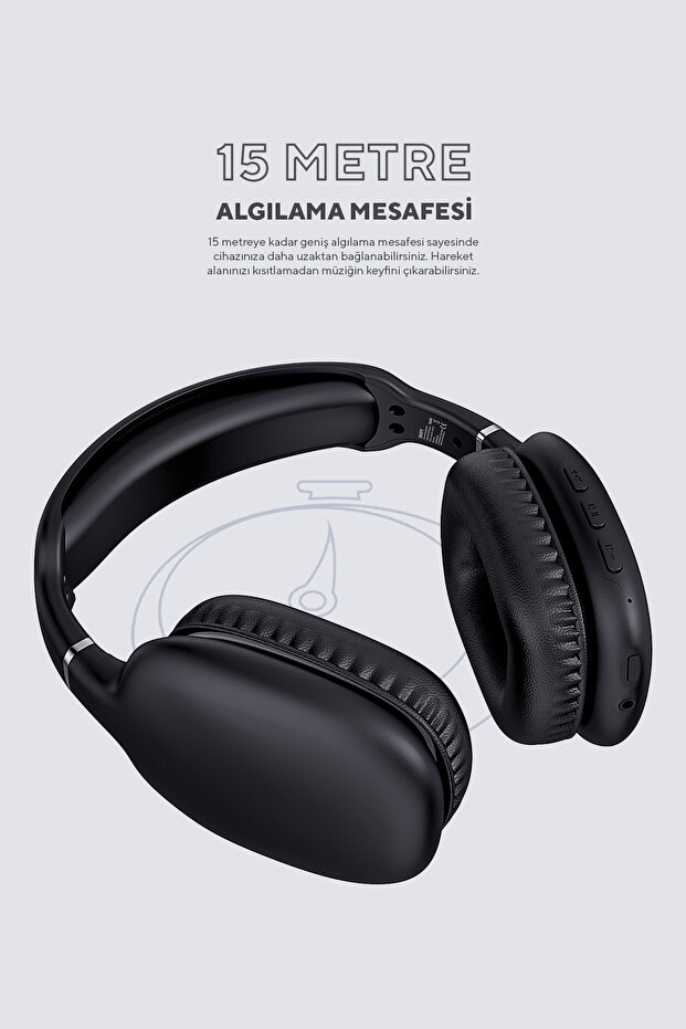SN-BT43 Phase Siyah Bluetooth Kulaklık - 2