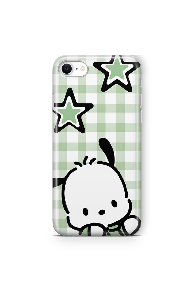 Cute Dog Pattern Transparent Phone Case Compatible with iPhone 6 Plus / 6S Plus