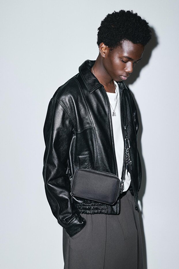 Süslemeli çapraz askılı çanta - 6