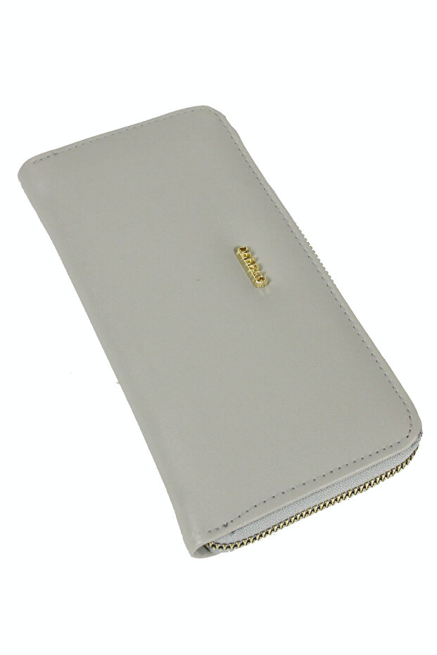 1007 Faux Leather Women's Wallet / Purse Gray
