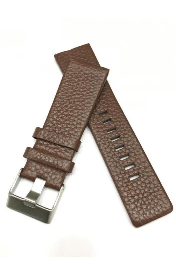 24X22 mm Diesel Saat Compatible Genuine Leather Watch Band