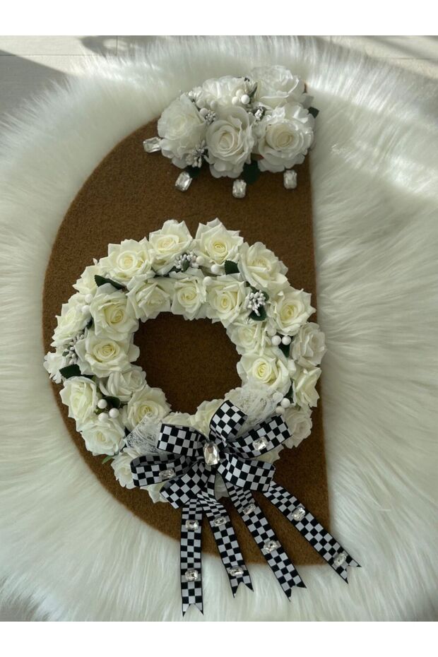 Kapı Önü Süsü Ve Paspas (ELİNALÜXFLOWERS) - 2