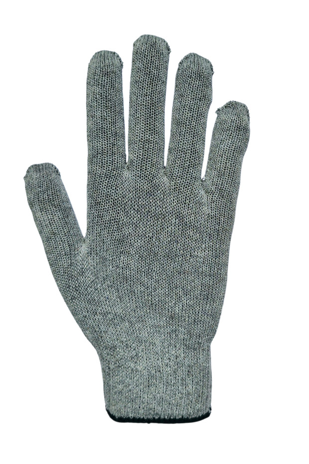 5 Çift Ham Örgü ( Örme) Pamuk Iş Eldiveni. . - 4