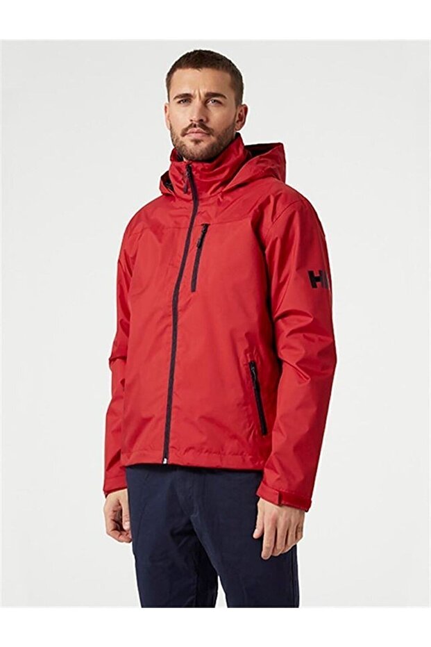 Crew Hooded Midplayer Jacket Erkek Kırmızı Mont Hha.33874-hha.162 - 2