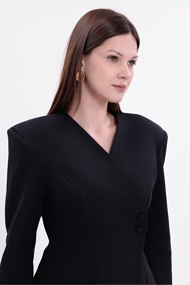 Siyah Natalie Set - 6