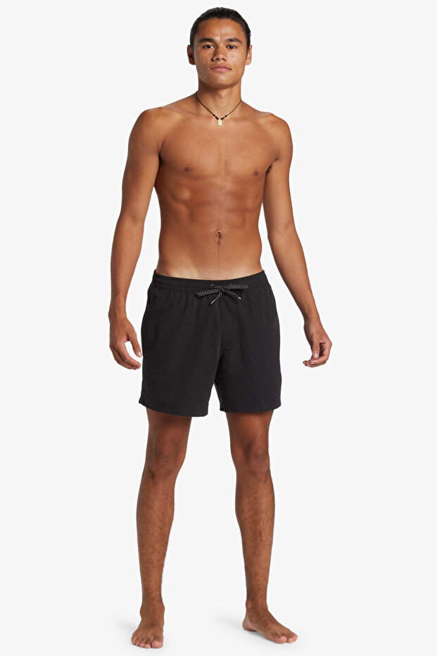 شورت أسود للرجال من Everyday Solid Volley 15 Aqyjv03153-kvj0 - 8