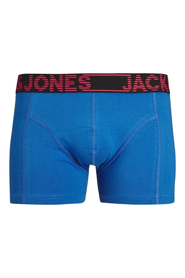 Jack Jones Jacbıll Solıd Trunks 3 Pack Erkek Mavi Giyim\boxer\ 12255821-07 - 3