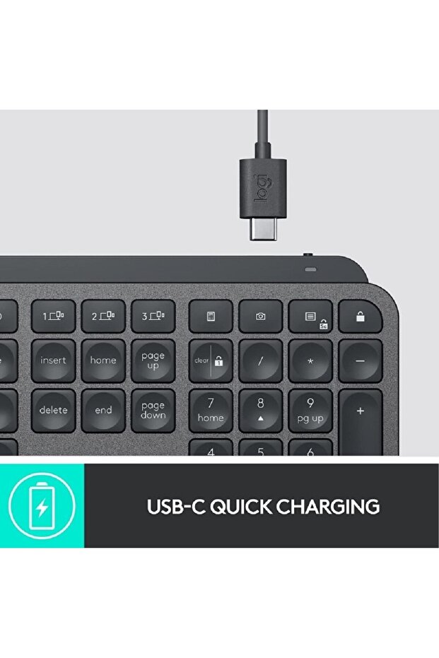 MX Keys Advanced Wireless Illuminated Keyboard - 5