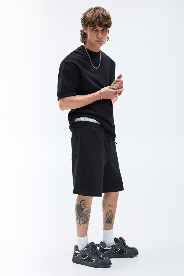 İnterlok eşofman bermuda - 1