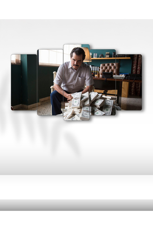 Pablo Escobar Tablo 5 Parça - 1