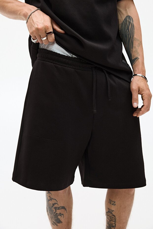 İnterlok eşofman bermuda - 7