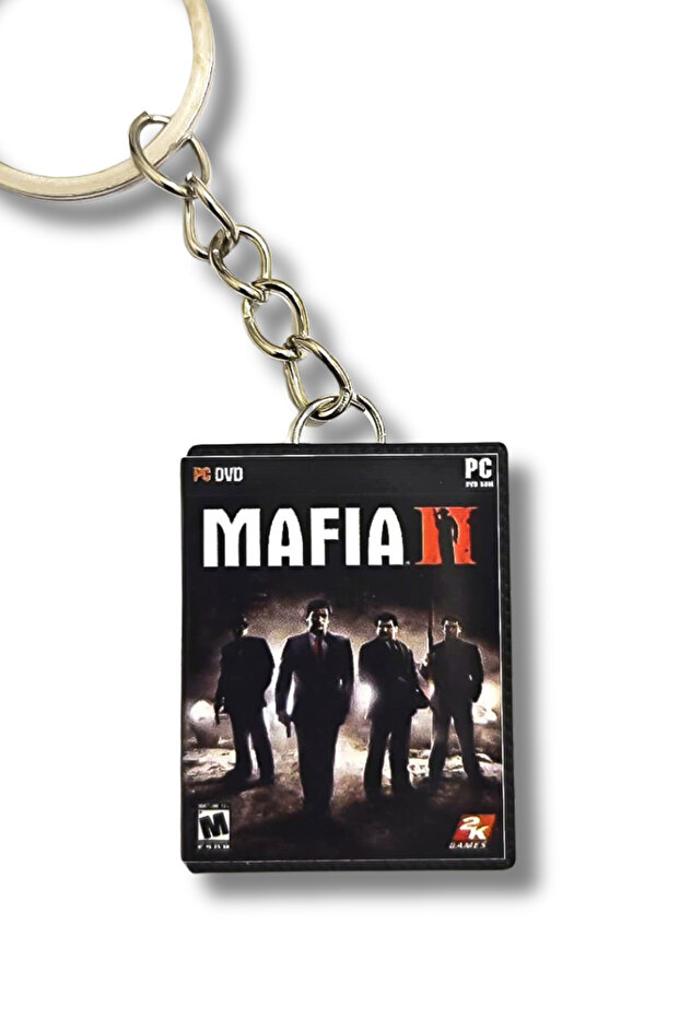 Mafia 2 Pc Miniature Game Box Keychain