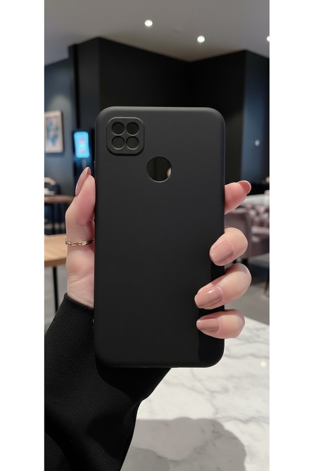Xiaomi Redmi 9C Compatible Colorful Silicone Case with Velvet Camera Protection