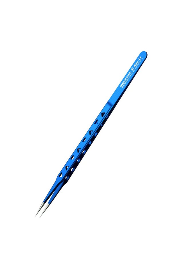 Aac14 MECHANIC Aac-14 /15 Stainless Steel Tweezers for Phone Repair Precision 8 Hole Heat Dissipati