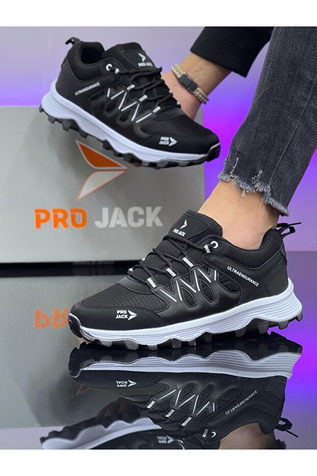 PRO JACK Siyah Beyaz Erkek Günlük Spor Ayakkabı Unisex