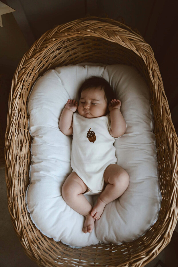 Palamut Embroidered Snap-On Bodysuit
