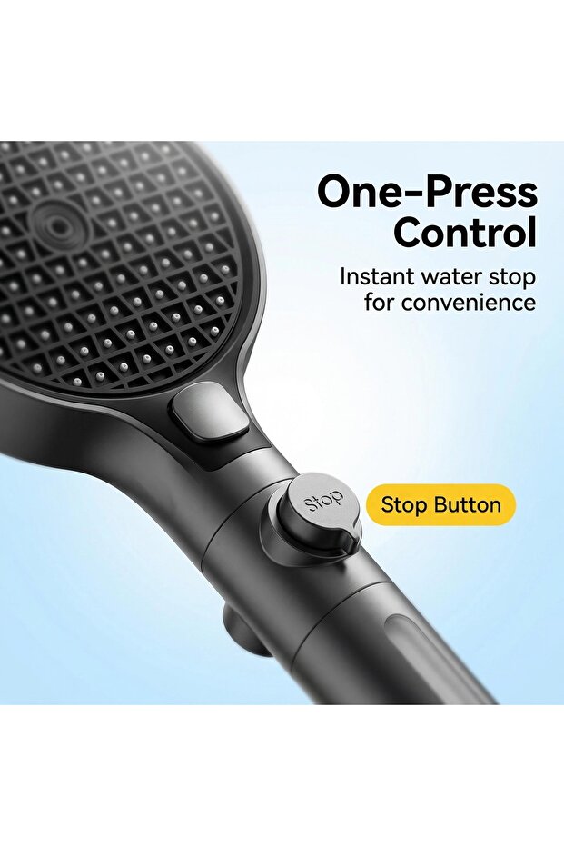 ثلاثة أوضاع للاستحمام، رأس دش كبير بقطر 15 سم مزود بوظيفة ترشيح - 3