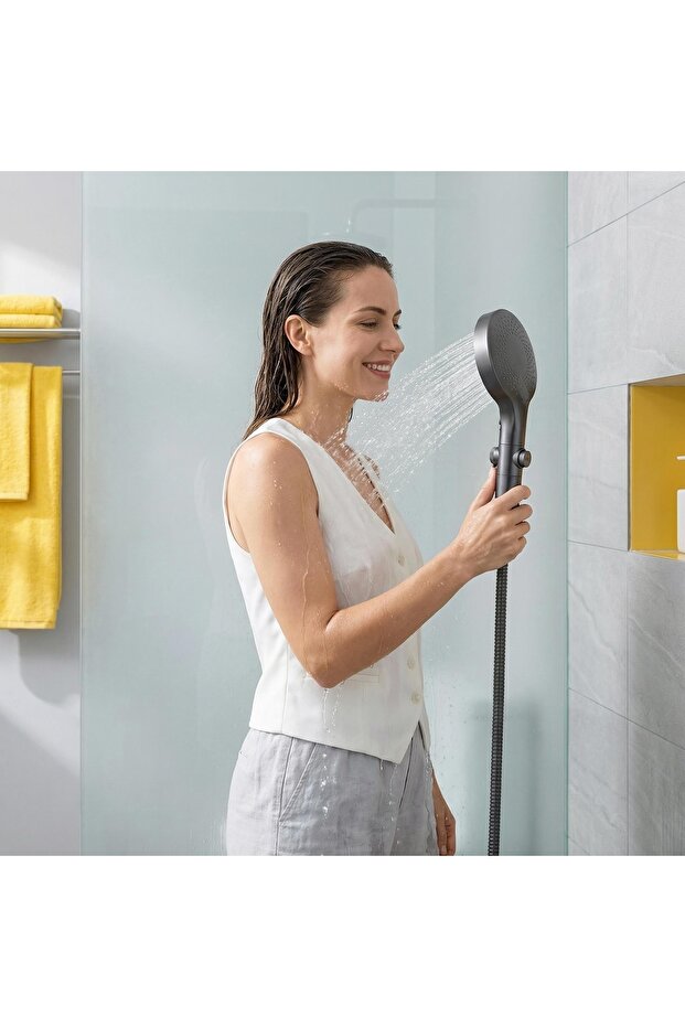 ثلاثة أوضاع للاستحمام، رأس دش كبير بقطر 15 سم مزود بوظيفة ترشيح - 7